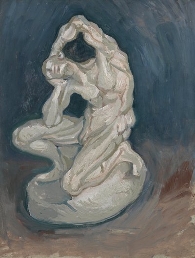 Kneeling Écorché by Vincent van Gogh